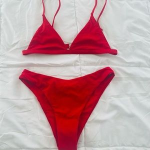 Red Bathing Suit